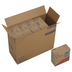 WypAll® X50 Tücher weiß – Zupfbox 8355 (10 Boxen á 176 Tücher)