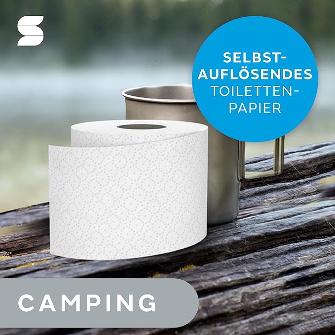 Toilettenpapier WEPA liquify 3-lagig, Campingbedarf